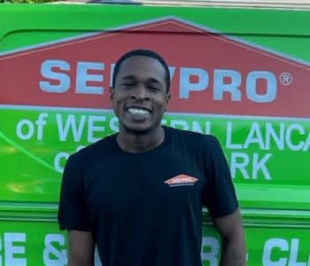 Nate Greennagh, team member at SERVPRO of East York